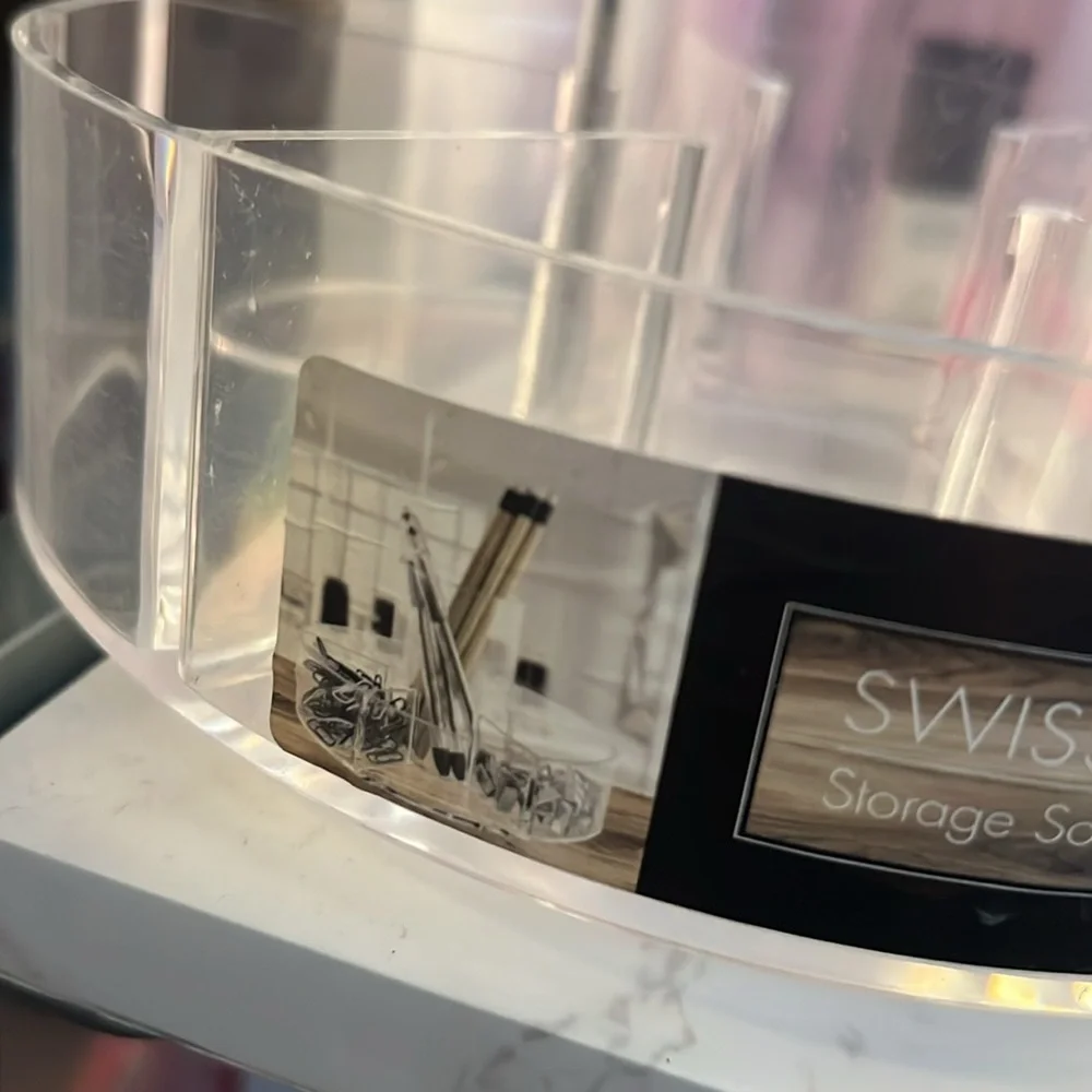 Clear Spinning Organizer